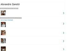 Tablet Screenshot of alexandre-zanetti.blogspot.com