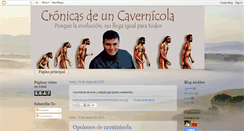 Desktop Screenshot of cavernicolaescribiendo.blogspot.com