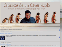 Tablet Screenshot of cavernicolaescribiendo.blogspot.com