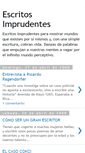 Mobile Screenshot of escritosimprudentes.blogspot.com