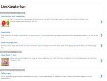 Tablet Screenshot of liesliesje.blogspot.com