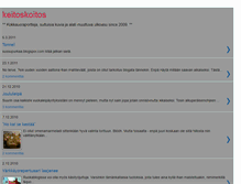 Tablet Screenshot of keitoskoitos.blogspot.com