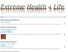 Tablet Screenshot of extremehealth4life.blogspot.com