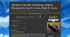 Desktop Screenshot of abrahamlincolngettysburgsale.blogspot.com