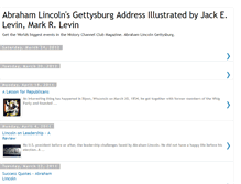 Tablet Screenshot of abrahamlincolngettysburgsale.blogspot.com