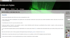 Desktop Screenshot of invista-em-acoes.blogspot.com