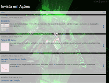 Tablet Screenshot of invista-em-acoes.blogspot.com