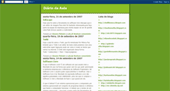 Desktop Screenshot of diariodasaulas.blogspot.com