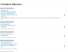 Tablet Screenshot of cantabriasoberana.blogspot.com