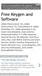 Mobile Screenshot of keygenandsoftware.blogspot.com