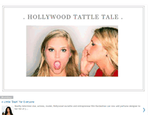 Tablet Screenshot of hollywoodtattletale.blogspot.com