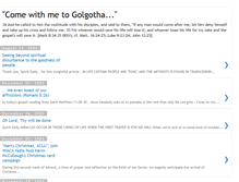 Tablet Screenshot of comewithmetogolgotha.blogspot.com