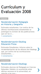 Mobile Screenshot of curriculumyevaluacion2008.blogspot.com