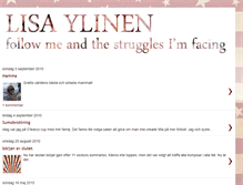 Tablet Screenshot of lisaylinen.blogspot.com