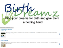 Tablet Screenshot of birthdreamz.blogspot.com