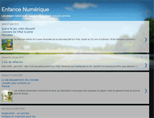 Tablet Screenshot of enfancenumerique.blogspot.com