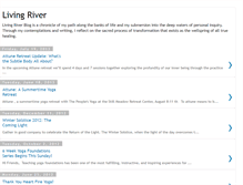 Tablet Screenshot of livingriver.blogspot.com