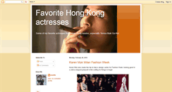 Desktop Screenshot of hong-kong-actresses.blogspot.com