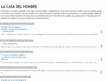 Tablet Screenshot of lacasadelhombre.blogspot.com