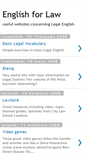 Mobile Screenshot of englishforlaw-sylwiapisarek.blogspot.com