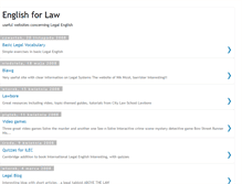 Tablet Screenshot of englishforlaw-sylwiapisarek.blogspot.com