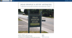 Desktop Screenshot of deadpeoplesstuffantiques.blogspot.com