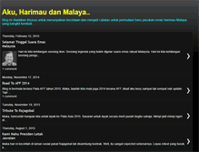 Tablet Screenshot of harimaumalayalover.blogspot.com