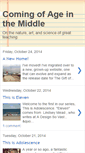 Mobile Screenshot of comingofageinthemiddle.blogspot.com