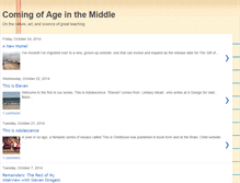 Tablet Screenshot of comingofageinthemiddle.blogspot.com