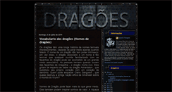 Desktop Screenshot of clandosdragoes.blogspot.com