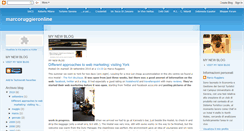 Desktop Screenshot of marcoruggieronline.blogspot.com