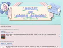 Tablet Screenshot of houseofgreengingerblog.blogspot.com