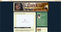 Desktop Screenshot of mundocarmelita.blogspot.com