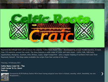 Tablet Screenshot of celticrootscraic.blogspot.com