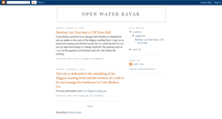 Desktop Screenshot of openwaterkayak.blogspot.com