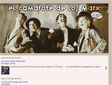 Tablet Screenshot of elcamarotedelosmarx.blogspot.com