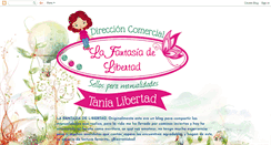 Desktop Screenshot of lafantasiadelibertad.blogspot.com