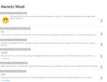 Tablet Screenshot of mametzwood.blogspot.com