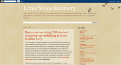 Desktop Screenshot of lotusnotesrecovery.blogspot.com