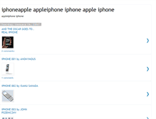Tablet Screenshot of iphoneapple.blogspot.com