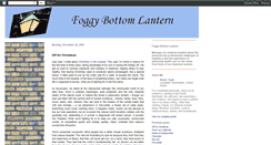 Desktop Screenshot of foggybottomlantern.blogspot.com