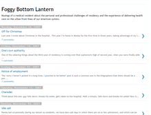 Tablet Screenshot of foggybottomlantern.blogspot.com