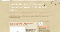 Desktop Screenshot of hawaiirelocation.blogspot.com