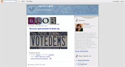 Desktop Screenshot of capriceglob.blogspot.com