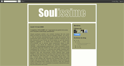 Desktop Screenshot of gabysoulissime.blogspot.com