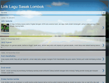 Tablet Screenshot of lagusasak.blogspot.com