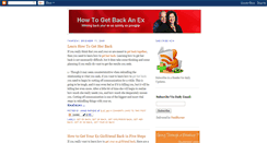 Desktop Screenshot of getexbackhelp.blogspot.com