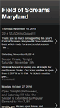 Mobile Screenshot of fieldofscreamsmaryland.blogspot.com