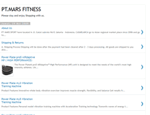 Tablet Screenshot of mars-fitness.blogspot.com