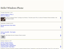 Tablet Screenshot of hellowindowsphone.blogspot.com